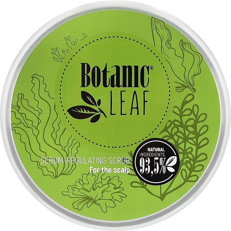 Sebum-Regulating Scalp Scrub - Botanic Leaf — photo N1