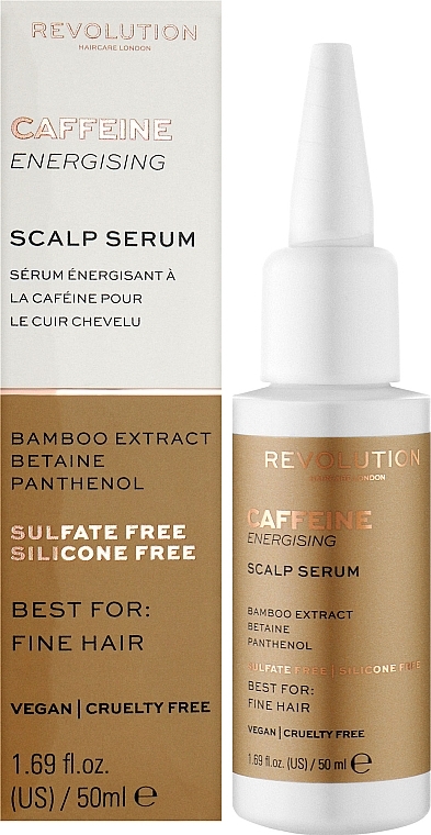 Serum for Thin Hair - Makeup Revolution Caffeine Energising Scalp Serum — photo N2