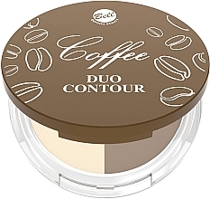 Bronzing Powder with Coffee Scent - Bell Coffee Duo Contour — photo N3