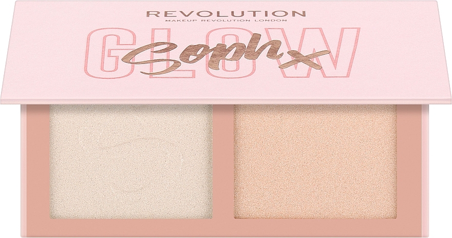 Highlighter - Makeup Revolution X Soph Face Palette Duo — photo N1