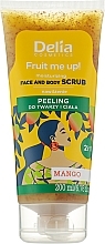 Mango Face & Body Scrub - Delia Fruit Me Up! Moisturizing Face And Body Scrub Mango — photo N5