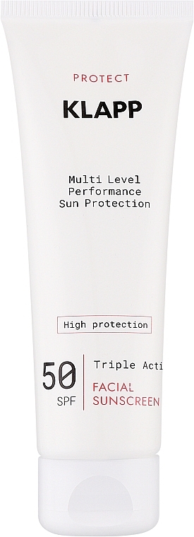 Sunscreen - Klapp Multi Level Performance Sun Protection Cream SPF50 — photo N1