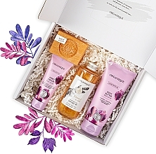 Fragrances, Perfumes, Cosmetics Gift Set "Golden Orchid", 4 products - Organique