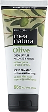 Fragrances, Perfumes, Cosmetics Olive Oil Body Scrub - Mea Natura Olive Body Scrub