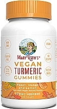 Fragrances, Perfumes, Cosmetics Turmeric Chewable Vitamins - MaryRuth Organics Vegan Turmeric Gummies, Peach Mango Lemon