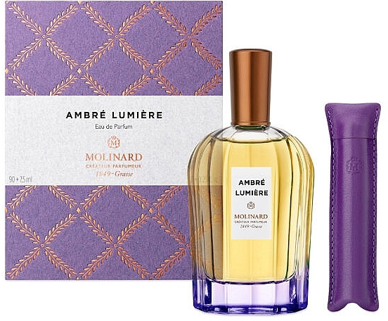 Molinard Ambre Lumiere - Set (edp/90ml + edp/7.5ml) — photo N1