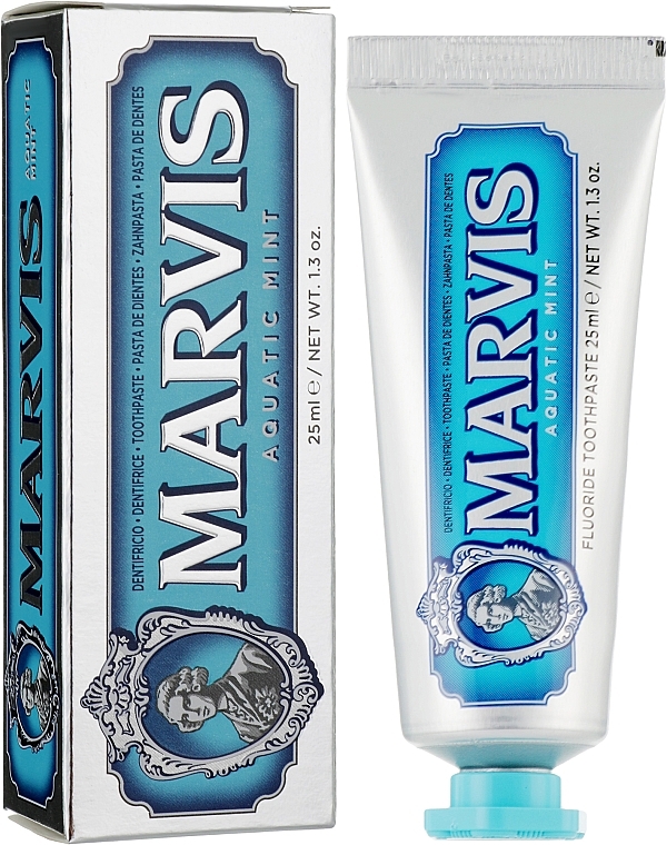 Toothpaste with Aquatic Mint Scent - Marvis Aquatic Mint — photo N2