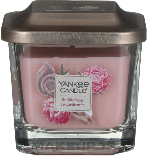 Scented Candle - Yankee Candle Elevation Salt Mist Peony — photo 96 g