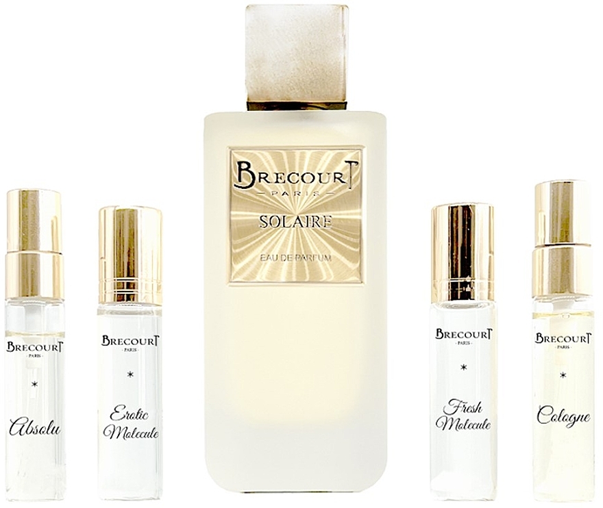 Brecourt Solaire  - Set (edp/100ml+edp/2x7ml+edp/2x5ml) — photo N1