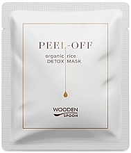 Fragrances, Perfumes, Cosmetics Peel-Off Face Mask - Wooden Spoon Peel-off Organic Rice Detox Mask