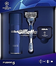 Fragrances, Perfumes, Cosmetics Set - Gillette Fusion5 (razor/1psc + cassette/1 psc + gel/75ml + case)