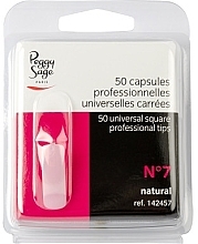 Fragrances, Perfumes, Cosmetics Versatile Square Tips #7, 50pcs - Peggy Sage Tips