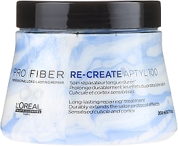 Fragrances, Perfumes, Cosmetics Repair Light Rose Extract Mask - L’Oreal Professionnel Pro Fiber Re-Create