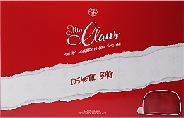 Fragrances, Perfumes, Cosmetics Makeup Bag, red - BH Cosmetics Miss Claus Cosmetic Bag