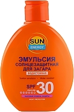 Fragrances, Perfumes, Cosmetics Sunscreen Emulsion for Tan - Sun Energy Aloe Vera SPF30