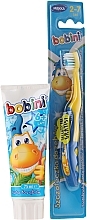 Fragrances, Perfumes, Cosmetics Kids Toothbrush and Toothpaste Set - Bobini (t/brush + t/paste/75 ml)