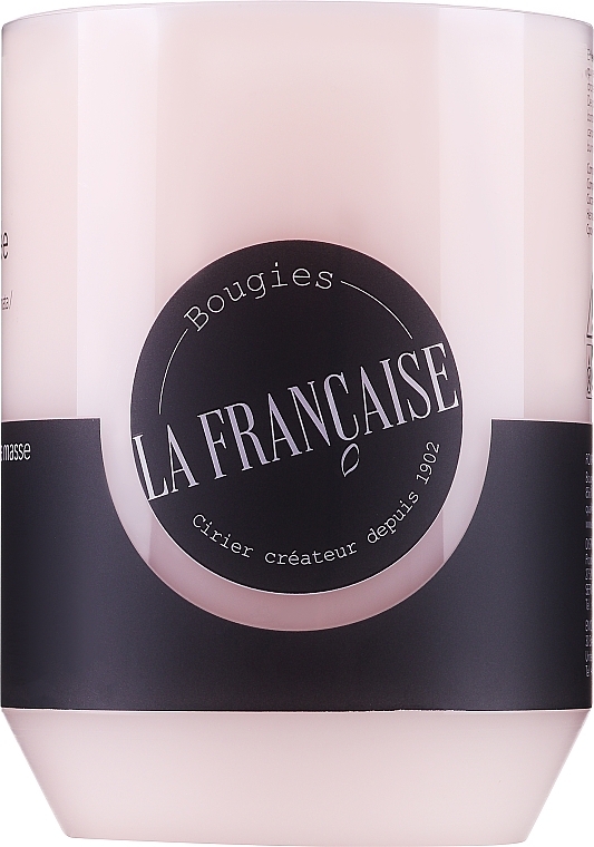Scented Candle 'Pink peony' - Bougies La Francaise Peony Pink Scented Pillar Candle 45H — photo N1