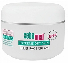 Face Cream for Very Dry Skin - Sebamed Extreme Dry Skin Relief Face Cream 5% Urea — photo N1