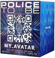 Set (edt/40ml+shamp/100ml) - Police To Be My Avatar For Man — photo N1