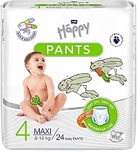 Fragrances, Perfumes, Cosmetics Baby Diapers 8-18 kg, size 4, 24 pcs - Bella Baby Happy