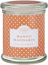 Fragrances, Perfumes, Cosmetics Scented Candle in Glass Jar - The Country Candle Company Polkadot Mango & Mandarin Candle