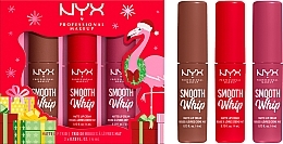 NYX Professional Makeup Matte Lip Trio (lip/stick/3x4ml) - Bundle — photo N1