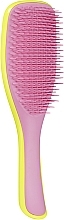 ヘアブラシ - Tangle Teezer The Ultimate Detangler Hyper Yellow & Rosebud	 — photo N1