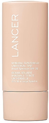 Broad Spectrum Sun Cream - Lancer Mineral Sun Shield Universal Tint Broad Spectrum SPF 30 Sunscreen — photo N1