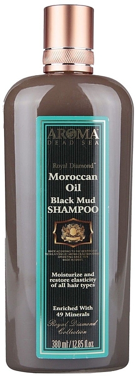 Mud Shampoo with Argania Oil - Aroma Dead Sea Shampoo  — photo N1