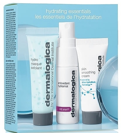 Set - Dermalogica Hydrating Essentials Set (mask/10ml +f/mist/10ml + cr/7ml) — photo N1