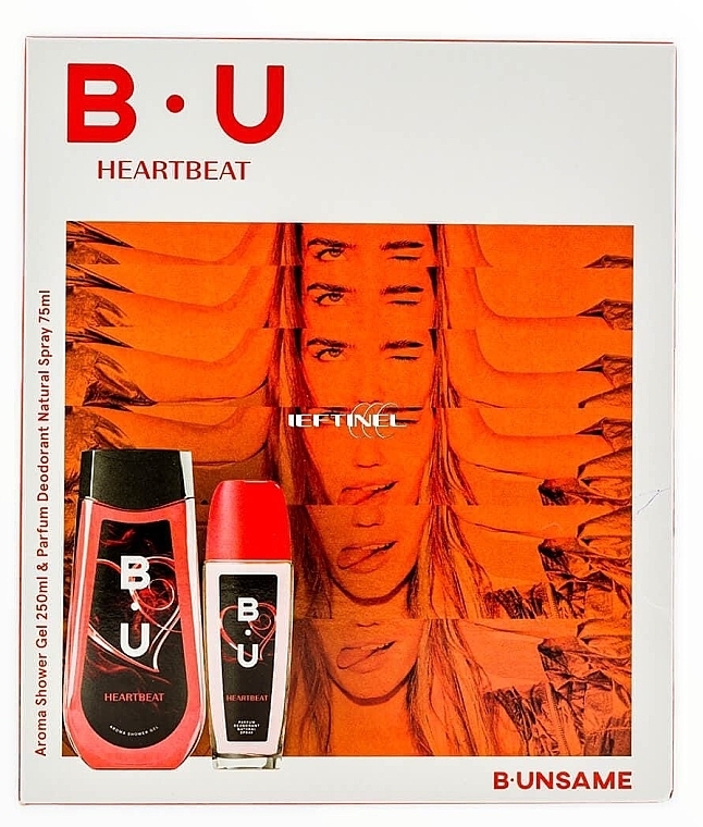 B.U. Heartbeat - Set (deo/75 ml + sh/gel/250 ml) — photo N1