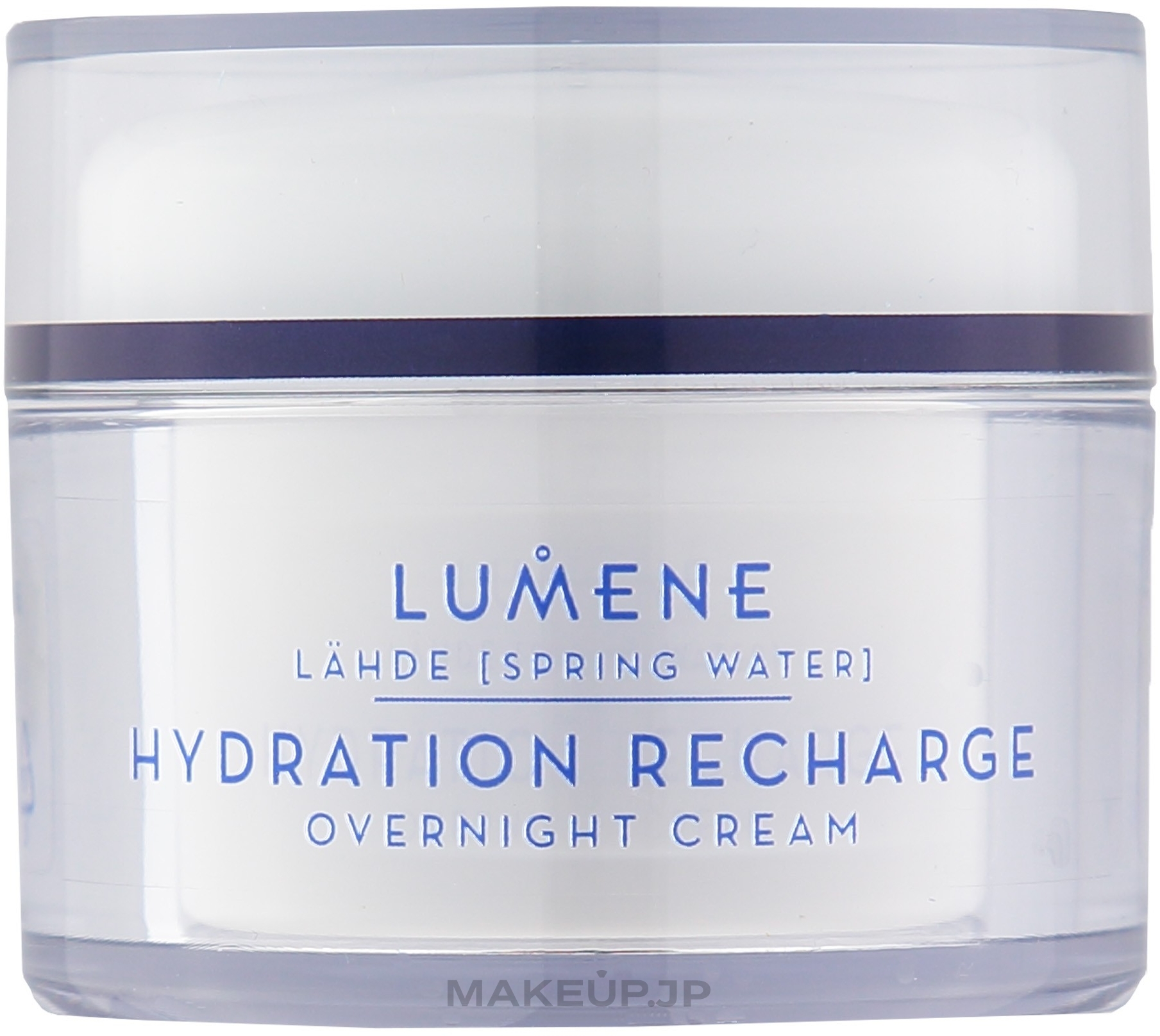 Moisturizing and Restoring Night Cream - Lumene Lahde Hydration Recharge Overnight Cream — photo 50 ml