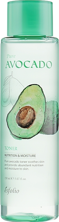 Avocado Toner "Pure" - Esfolio Pure Avocado Toner — photo N4