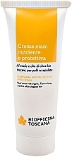 Fragrances, Perfumes, Cosmetics Hand Cream - Biofficina Toscana Nourishing And Protective Hand Cream