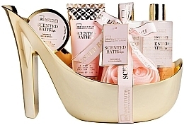 Set, 5 products - IDC Institute Scented Bath Rose — photo N1