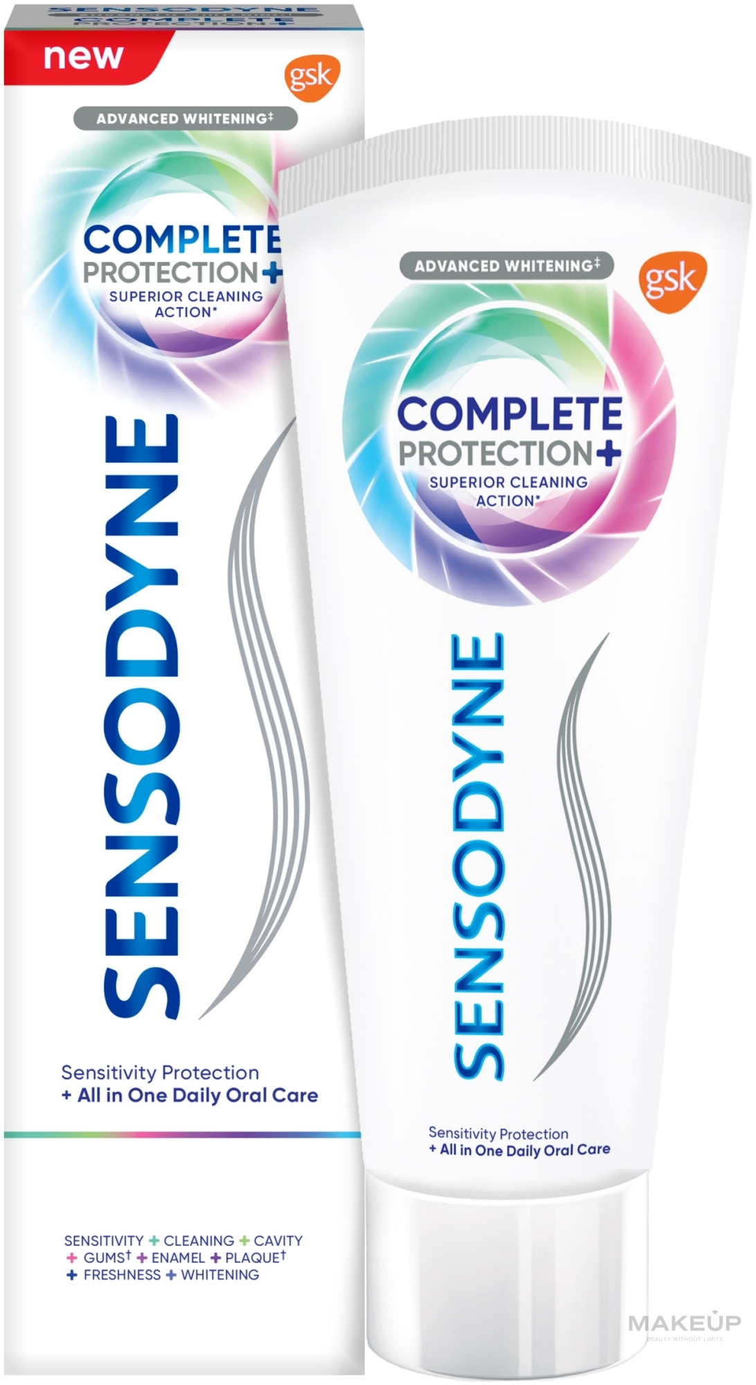 Complex Protection+ Toothpaste - Sensodyne Complete Protection+ Toothpaste — photo 75 ml