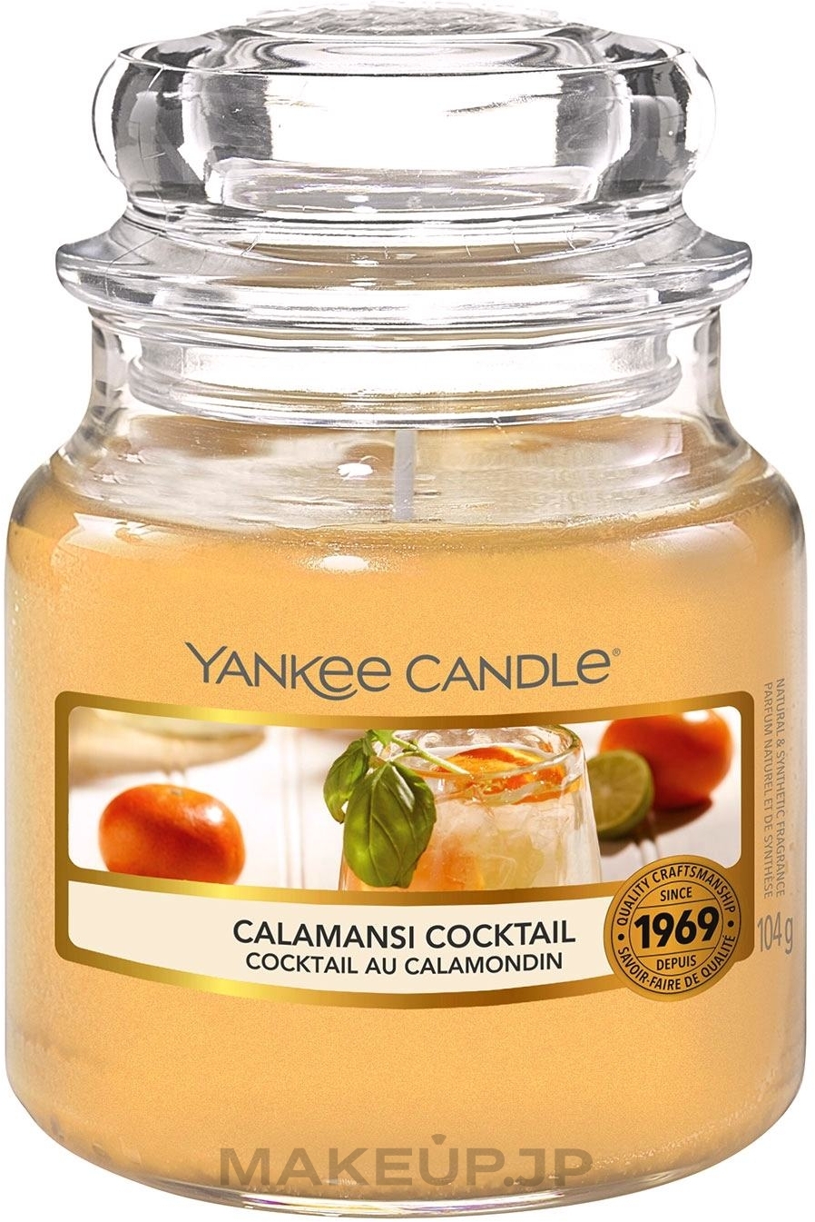 Scented Candle in Jar - Yankee Candle Calamansi Cocktail — photo 104 g