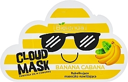 Fragrances, Perfumes, Cosmetics Facial Cloud Mask "Banana" - Bielenda Cloud Mask Banana Cabana