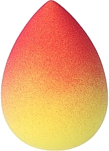 Fragrances, Perfumes, Cosmetics Ombre Drop Makeup Sponge, Red-Yellow - Qianlili Beauty Blender