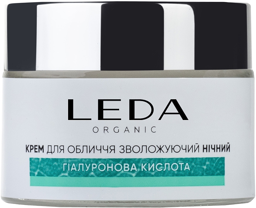 Moisturizing Night Face Cream - Leda Moisturizing Night Cream — photo N1