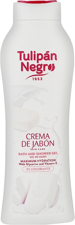 Cream Soap Shower Gel - Tulipan Negro Cream Soap Shower Gel — photo N3
