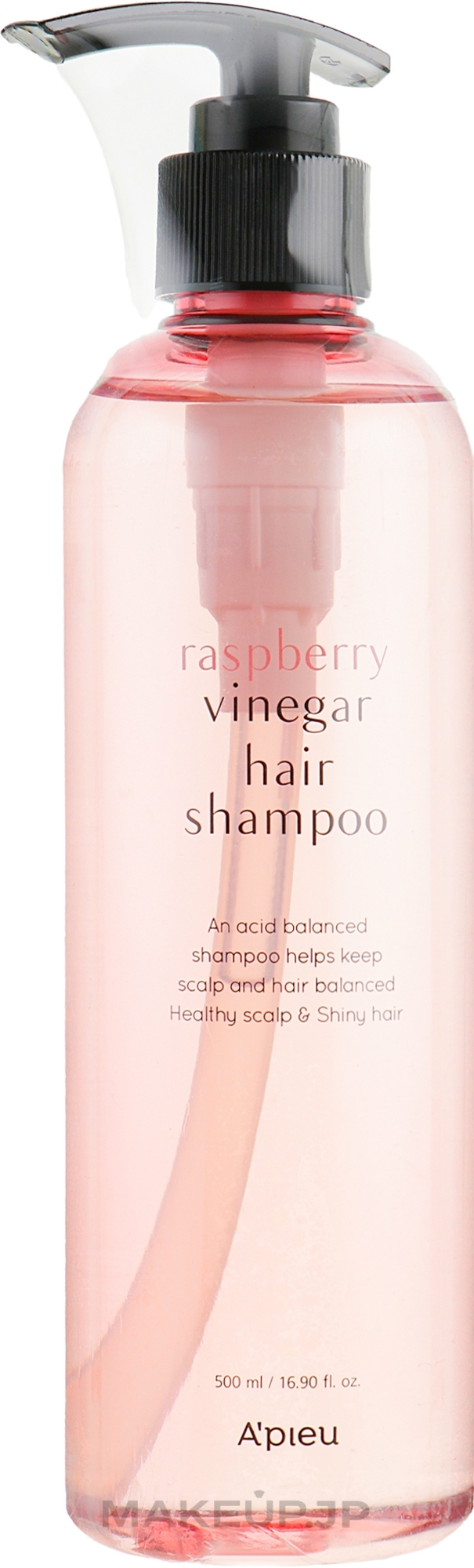 Raspberry Vinegar Shampoo - A'pieu Raspberry Vinegar Hair Shampoo — photo 500 ml