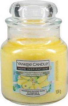 アロマキャンドル瓶入り - Yankee Candle Home Inspiration Lemon-Lime Popsicle — photo N1