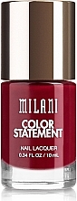 Fragrances, Perfumes, Cosmetics Nail Polish - Milani Color Statement Nail Lacquer