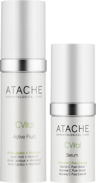 Antioxidant Night Treatment - Atache C Vital Biological Triple-Antioxidant Night Protector (fluid30ml+ser/15ml) — photo N2