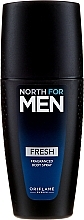 Fragrances, Perfumes, Cosmetics Fragranced Body Spray - Oriflame North for Men Fresh Fragranced Body Spray