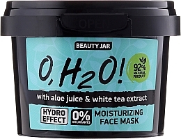 Moisturizing Face Mask - Beauty Jar O,H2O Moisturizing Face Mask — photo N2