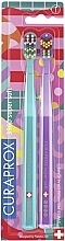 Fragrances, Perfumes, Cosmetics Toothbrush Set, mint and purple - Curaprox CS 3960 Super Soft Duo Pack