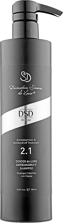 Dixidox DeLuxe Anti-Dandruff Shampoo #2. - Divination Simone De Luxe Dixidox DeLuxe Antidandruff Shampoo — photo N4