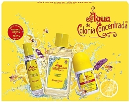 Fragrances, Perfumes, Cosmetics Alvarez Gomez Agua De Colonia Concentrada - Set (edc/150ml + edc/30ml + deo/roll/75ml)